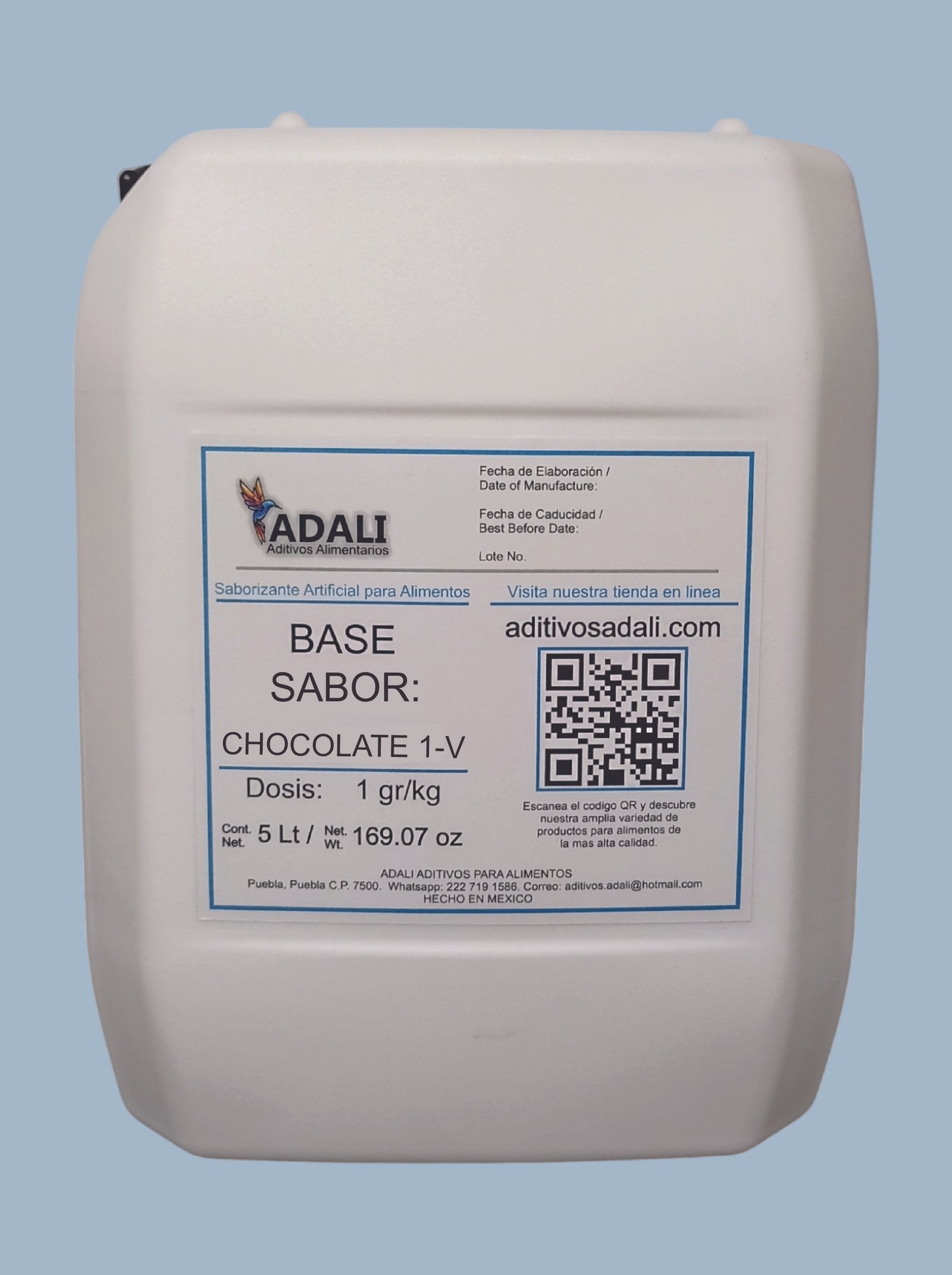 Saborizante Chocolate 1-v de 5 Litros