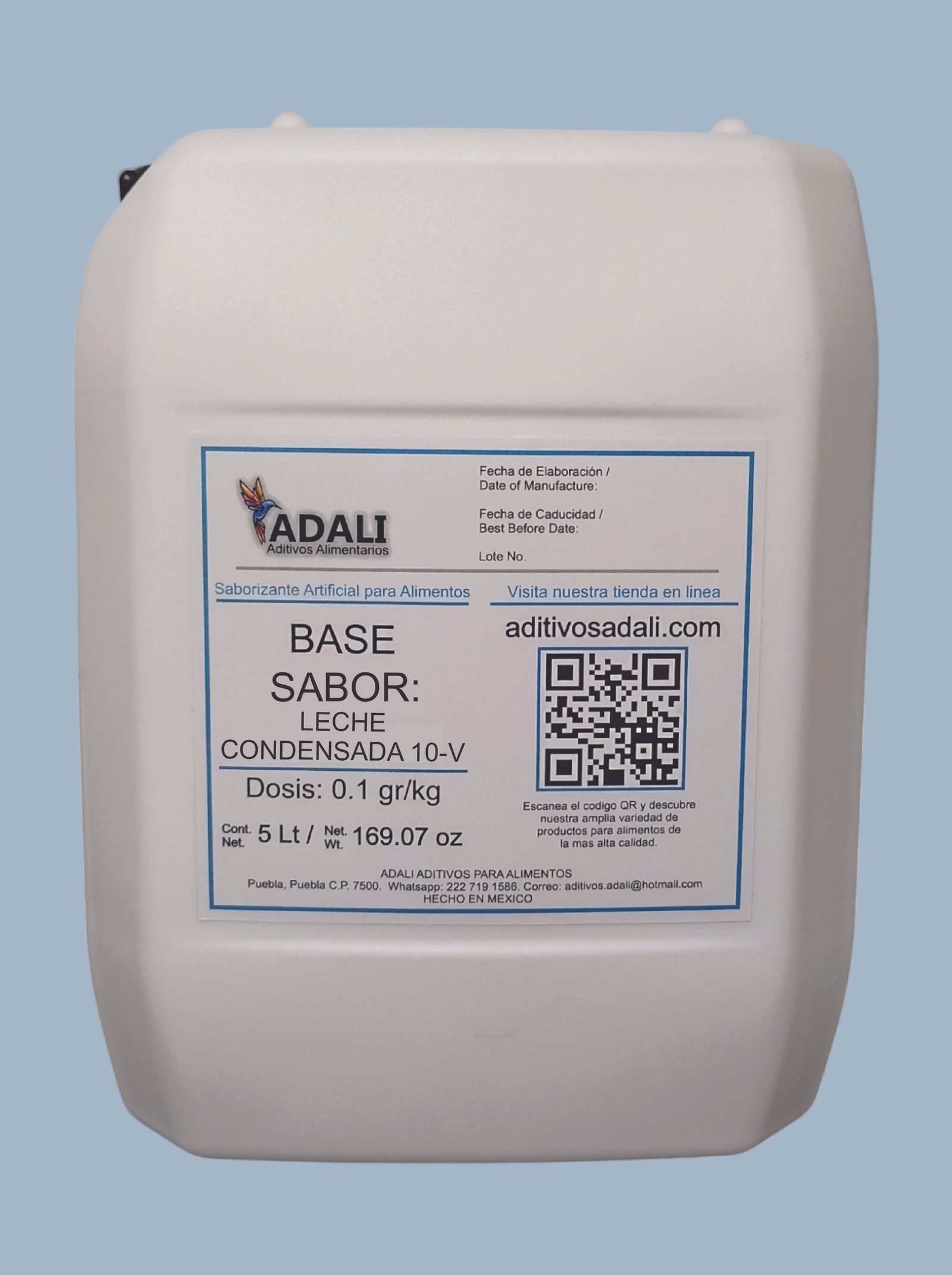 Saborizante de Leche Condensada 10-v de 5 Litros