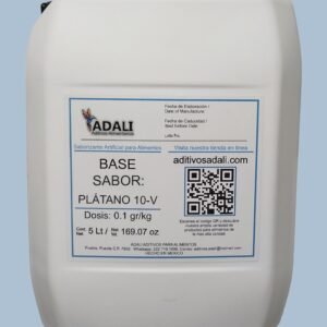 Saborizante artificial de plátano líquido